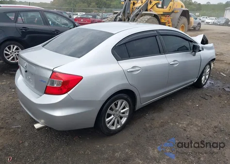 2012 Honda Civic Ex from USA, damaged, VIN 19XFB2F86CE325907